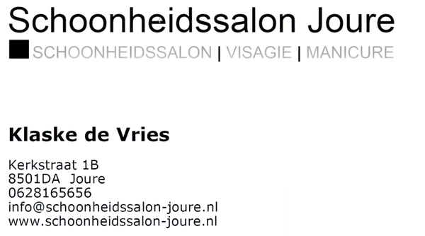 Logo van Schoonheidssalon Joure